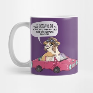 World Champion race car driver Hamster Mug